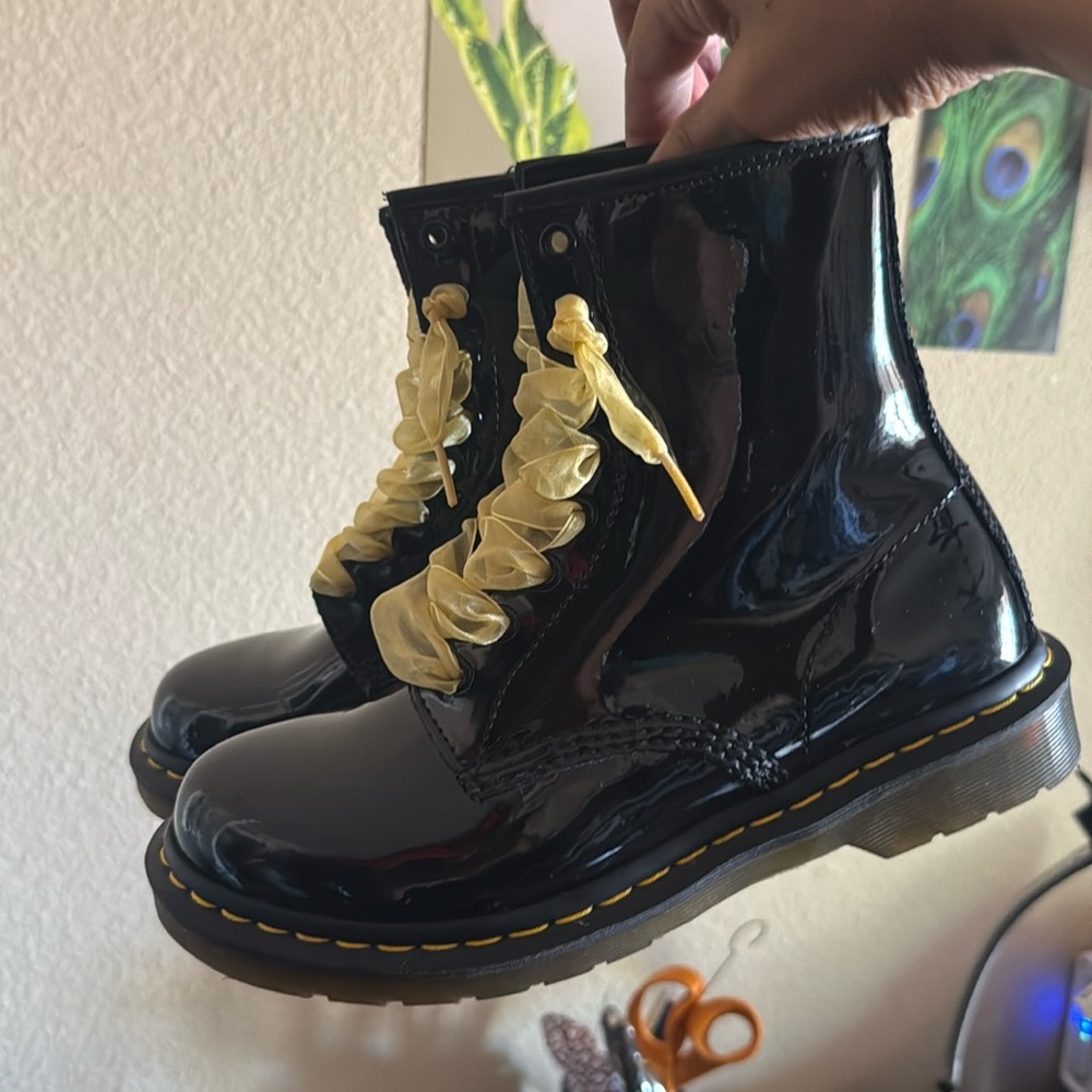 Dr. Martin Patent Custom Laces